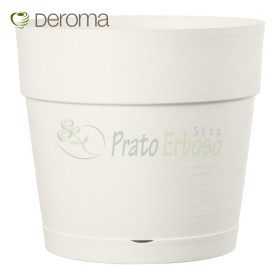 VASO SAVE R bianco - Vaso tondo da 38 cm bianco OUTLET