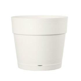 SAVE R POT e bardhë - vazo e bardhë e rrumbullakët 24,5 cm