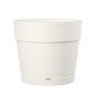 SAVE R POT white - vază albă rotundă de 24,5 cm