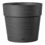 Save pot - 38 cm round anthracite pot