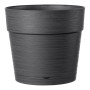 Save R - 24.5 cm round vase anthracite Deroma - 1