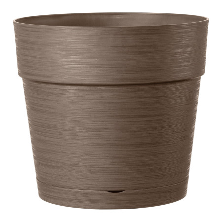 R - 24,5 cm runde Vase Kamel Deroma - 1