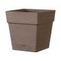 QUADRO SAVE R camel - Vase carré 17 cm camel OUTLET