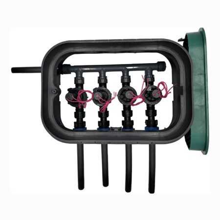 PA-EZP-4 - gropë e montuar 1", 4 zona