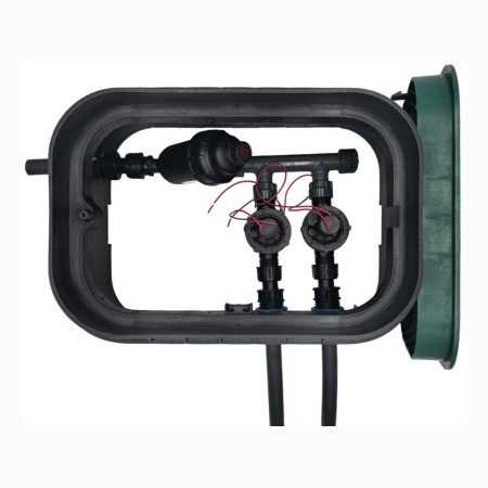 PA-EZP-F2 - Cárter ensamblado de 1", 2 zonas