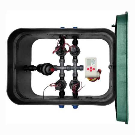 PA-EZP-PF4 - 1" assembled sump, 4 zones TORO Irrigazione - 1