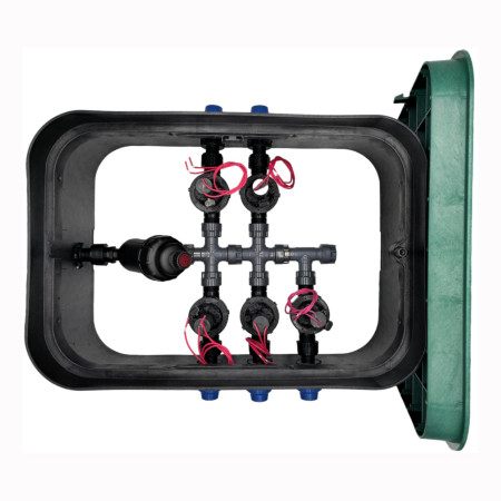 PA-EZP-F5 - Pozzetto assemblato da 1" 5 zone TORO Irrigazione - 1