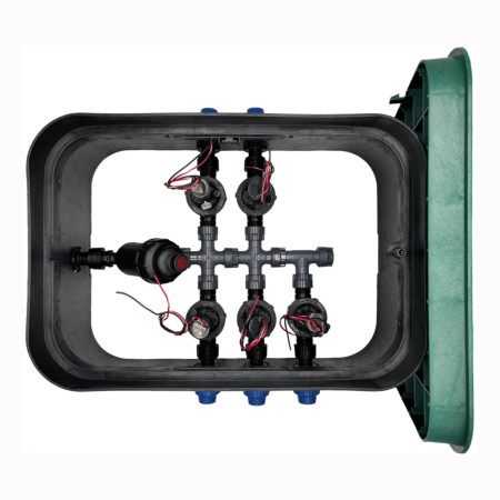 PA-EZP-F5-9V - Pozzetto assemblato da 1" 5 zone TORO Irrigazione - 1