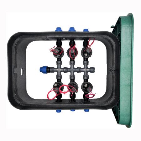 PA-EZP-6 - 1" assembled sump, 6 zones