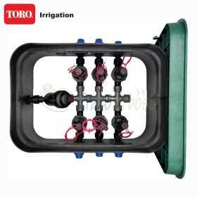 PA-EZP-F6 - 1" assembled sump, 6 zones TORO Irrigazione - 1