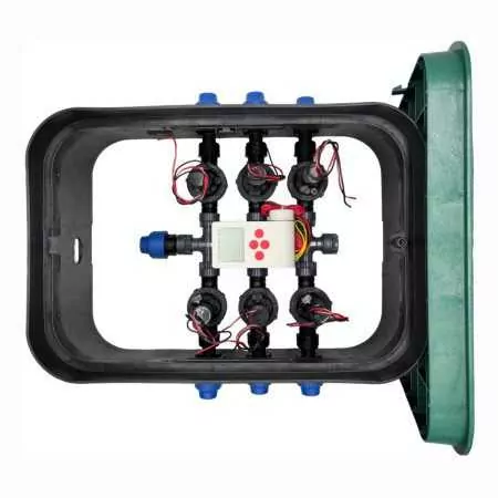 PA-EZP-P6 - 1" assembled sump, 6 zones TORO Irrigazione - 1