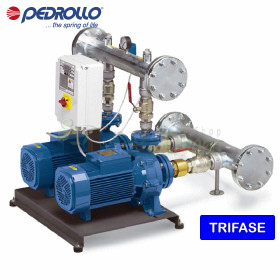 CB2 - 2CP 40/180C - Groupe surpresseur triphasé 2x5,5 HP Pedrollo - 1