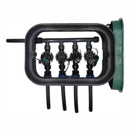 PA-HV-4 - 1" assembled sump, 4 zones Rain Bird - 1