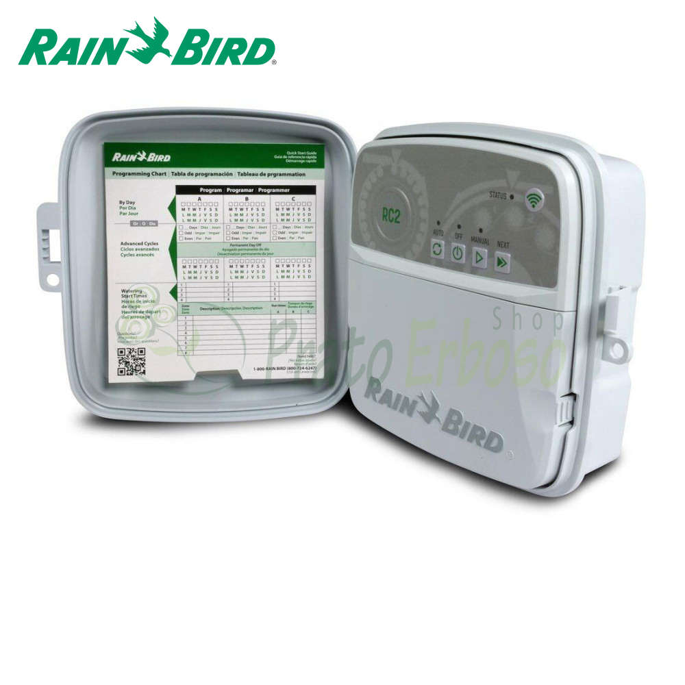 RC2 - 8 Zone Outdoor Control Unit - Rain Bird