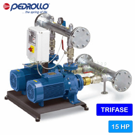 CB2 - 2CP 40/180B - Grupo de presión trifásico 2x7,5 HP Pedrollo - 1