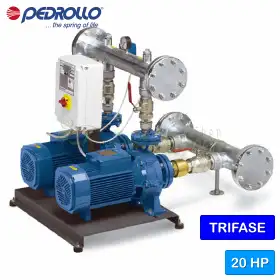 CB2 - 2CP 40/180A - Grupo de presión trifásico 2x10 CV Pedrollo - 1