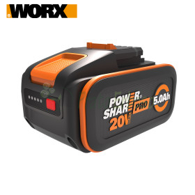 WA3645 - Batterie lithium 20 V 5 Ah Worx - 1