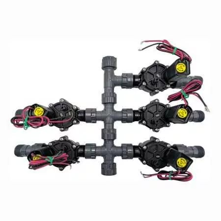 COLL-DV-5-9V - 1" 5-zone manifold
