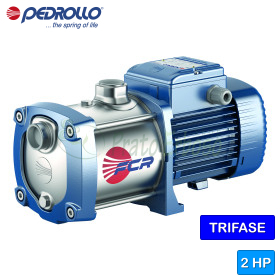 FCR 130/4 - Three-phase multi-impeller electric pump - Pedrollo