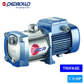 FCR 90/5 - Elettropompa multigirante trifase da 1.5 HP