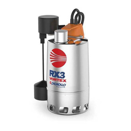 RXm 3/20 - GM (5m) - Bomba eléctrica para agua sucia VÓRTICE de una sola fase Pedrollo - 1