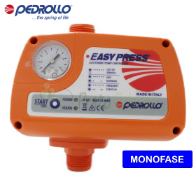 EASYPRESS-RED - Regulador de presión electrónico con manómetro Pedrollo - 1
