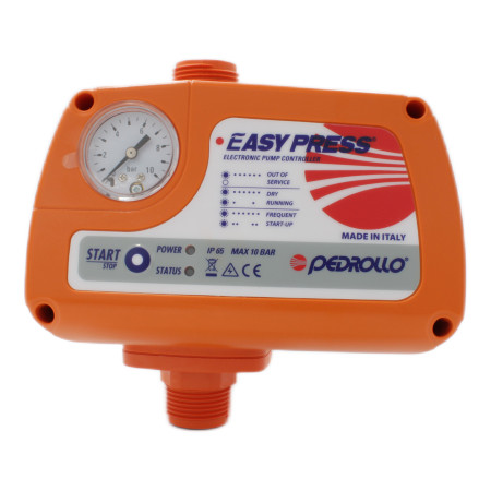 EASYPRESS-RED - Electronic pressure regulator with pressure gauge