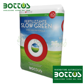Slow Green 22-5-10 + 2 MgO - Fertilizzante per prato da 25 Kg