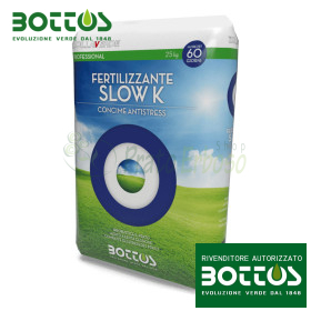 Slow K 13-5-20 + 2 MgO - Fertilizzante per prato da 25 Kg Bottos - 1