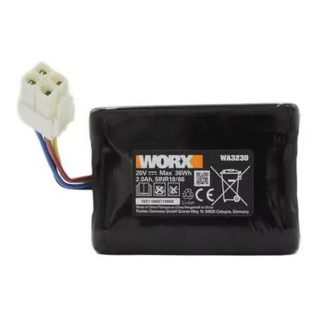 WA3230 – 20 V 2 Ah Lithiumbatterie Worx - 1