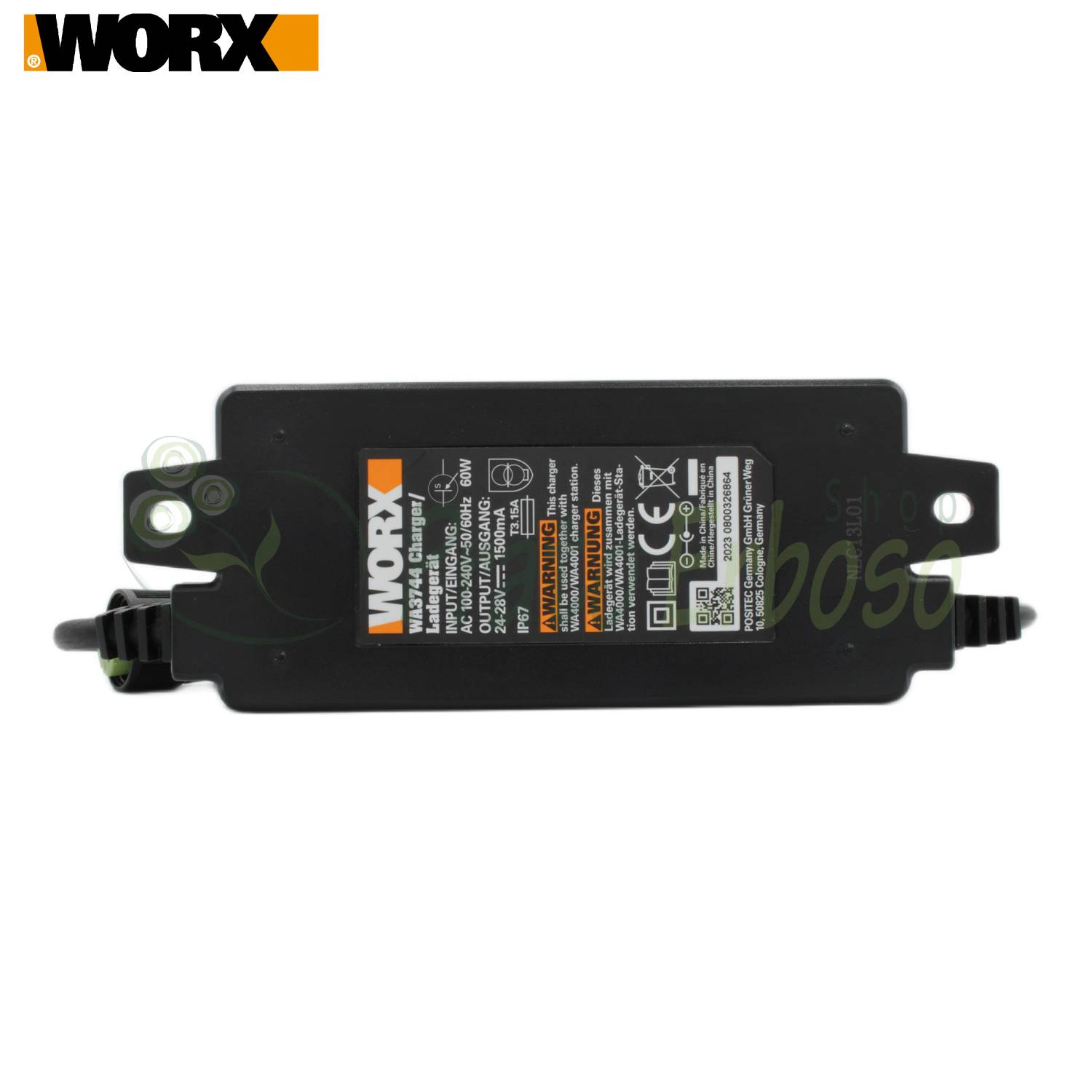 Fuente De Alimentación De Repuesto Para Robot Cortacésped Worx - 20V 0.5A, Reemplaza Modelos LA8003, WA3766, Etc., Cable De 5 M