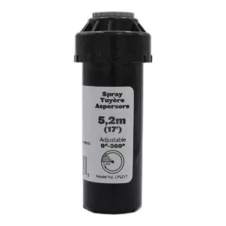 LPS217 - Arroseur escamotable, portée de 5,2 m