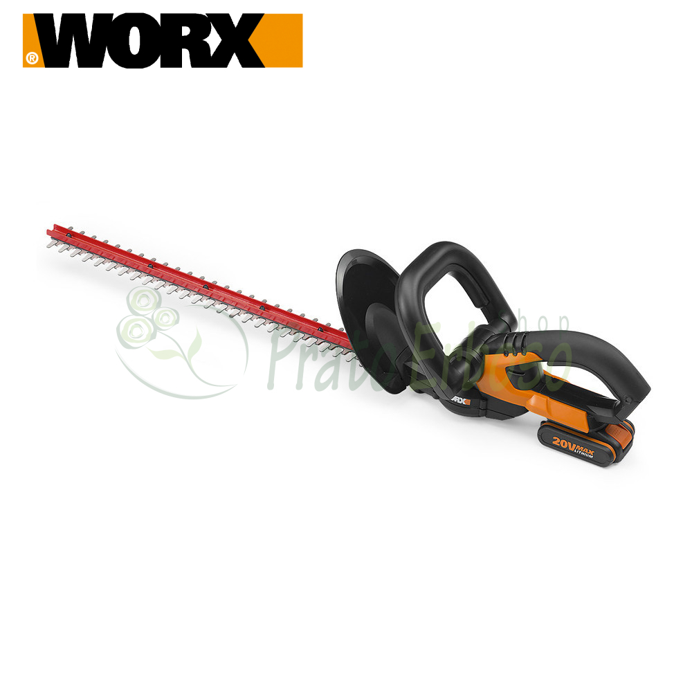 WG260E.5 20 V battery hedge trimmer