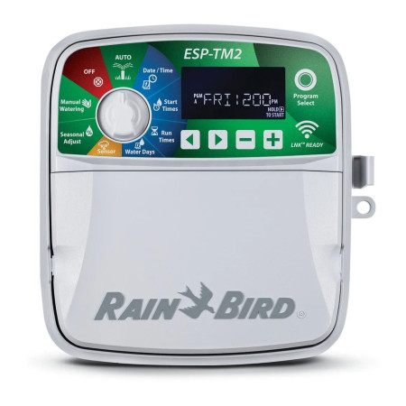 ESP-TM2 - Centralita de control de 4 zonas para uso exterior Rain Bird - 1