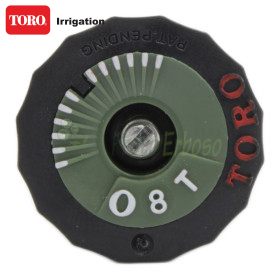 O-8-TP - Fixed angle nozzle, range 2.4 m 120 degrees