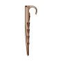 G-BLOC16-20 - Serrated pipe holder rod Irridea - 3