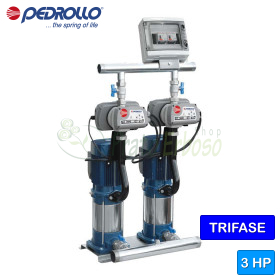 GP2W - MK 3/5 - Groupe surpresseur triphasé 3 CV Pedrollo - 1