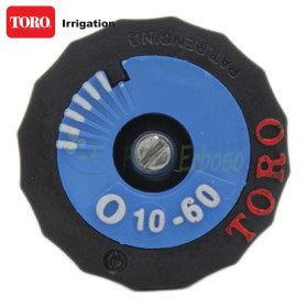 O-10-60P - Buse à angle fixe, portée 3 m 60 degrés