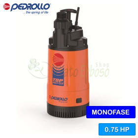 TOP MULTI-TECH 2 - Multi-impeller electric pump with 0.75 HP press control Pedrollo - 1