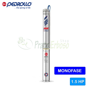 Pompe électrique submersible monophasée 3SRm 4/23 - 1,5 CV