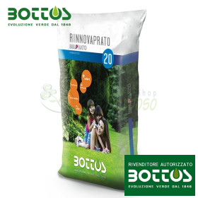 Rinnovaprato - Graines pour pelouse de 20 Kg - Bottos