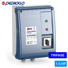 QES 150 - Quadro elettrico per elettropompa trifase 1.5 HP