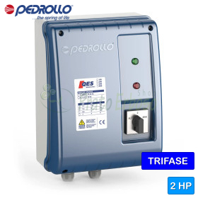 QES 200 - Quadro elettrico per elettropompa trifase 2 HP