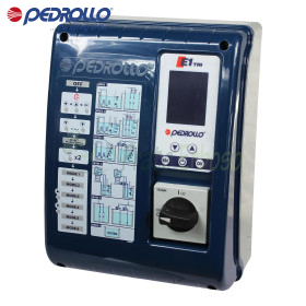 E1 TRI/2 - Panel eléctrico para bomba eléctrica trifásica de 12,5 HP