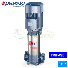 HT 10/3 - 2 HP three-phase vertical multistage electric pump