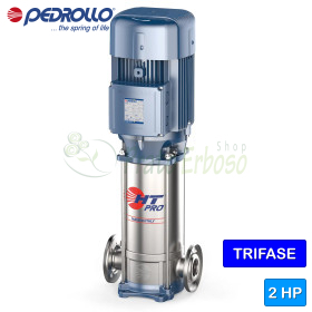 HT 10/3-PRO - 2 HP three-phase vertical multistage electric pump