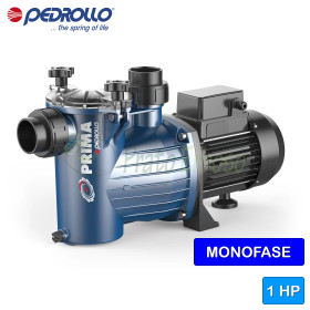 PRIMA 100m - Elettropompa da piscina monofase da 1 HP Pedrollo - 1