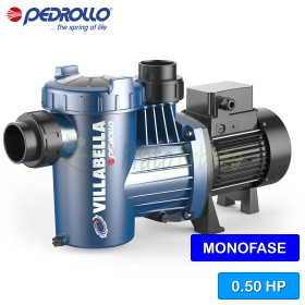 VILLABELLA 50m - Single-phase 0.50 HP electric pool pump Pedrollo - 1