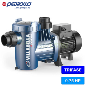 VILLABELLA 75 - Three-phase 0.75 HP electric pool pump Pedrollo - 1