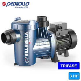 VILLABELLA 300 - 3 HP three-phase electric pool pump Pedrollo - 1